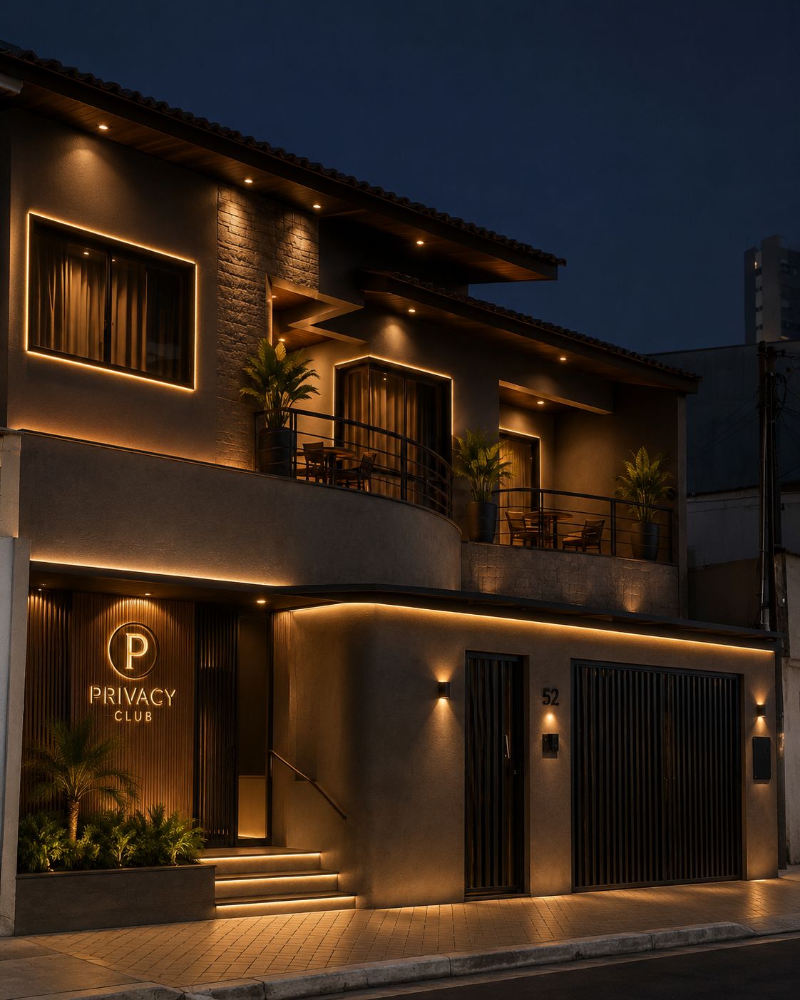 Fachada Privacy Club